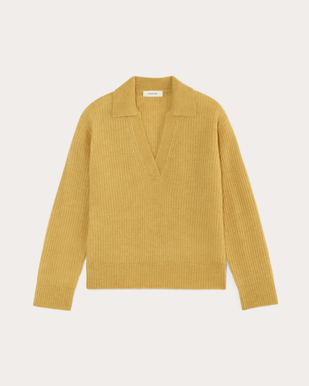 womens-oversized-polo-sweater-alpaca-gold | alt