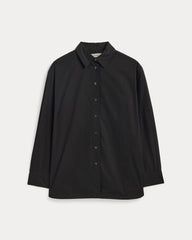 womens-boyfriend-shirt-cotton-black | alt