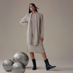 womens-recashmere-midi-dress-pale-heather-grey | primary