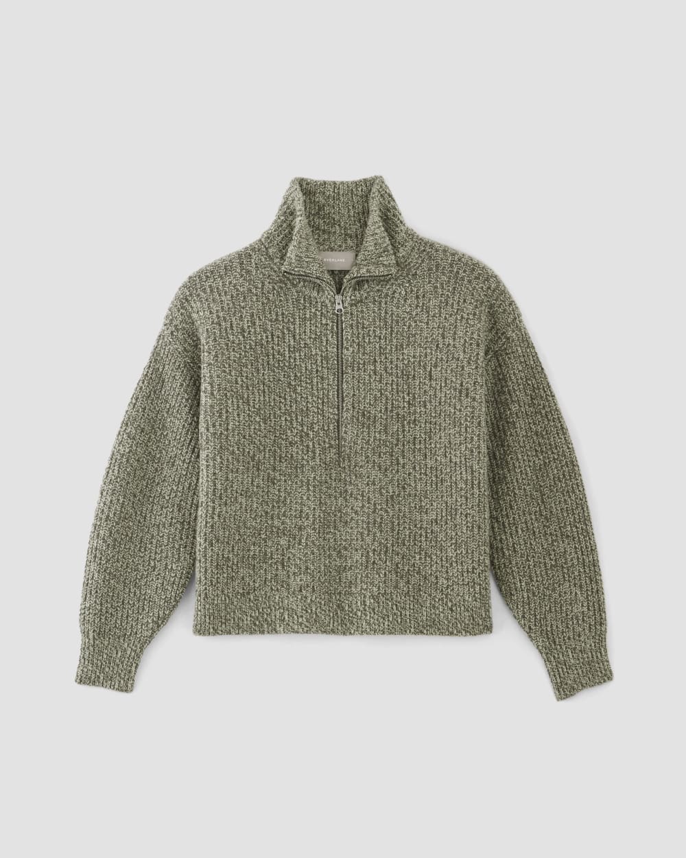 womens-felted-merino-halfzip-sweater-seafoam-kambaba-twist | alt