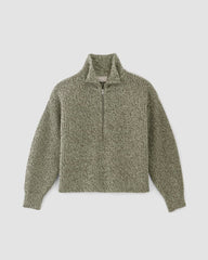 womens-felted-merino-halfzip-sweater-seafoam-kambaba-twist | alt