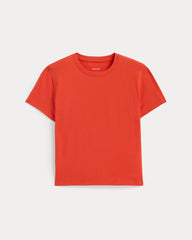 womens-organic-cotton-box-cut-tee-poppy-red | alt