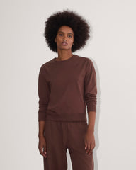 womens-premium-weight-jersey-top-dark-mahogany | primary