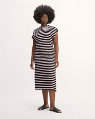 womens-muscle-tee-midi-dress-black-bone | primary