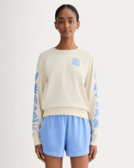 womens-parks-project-off-duty-ls-tee-natural-granada-sky-blue | primary