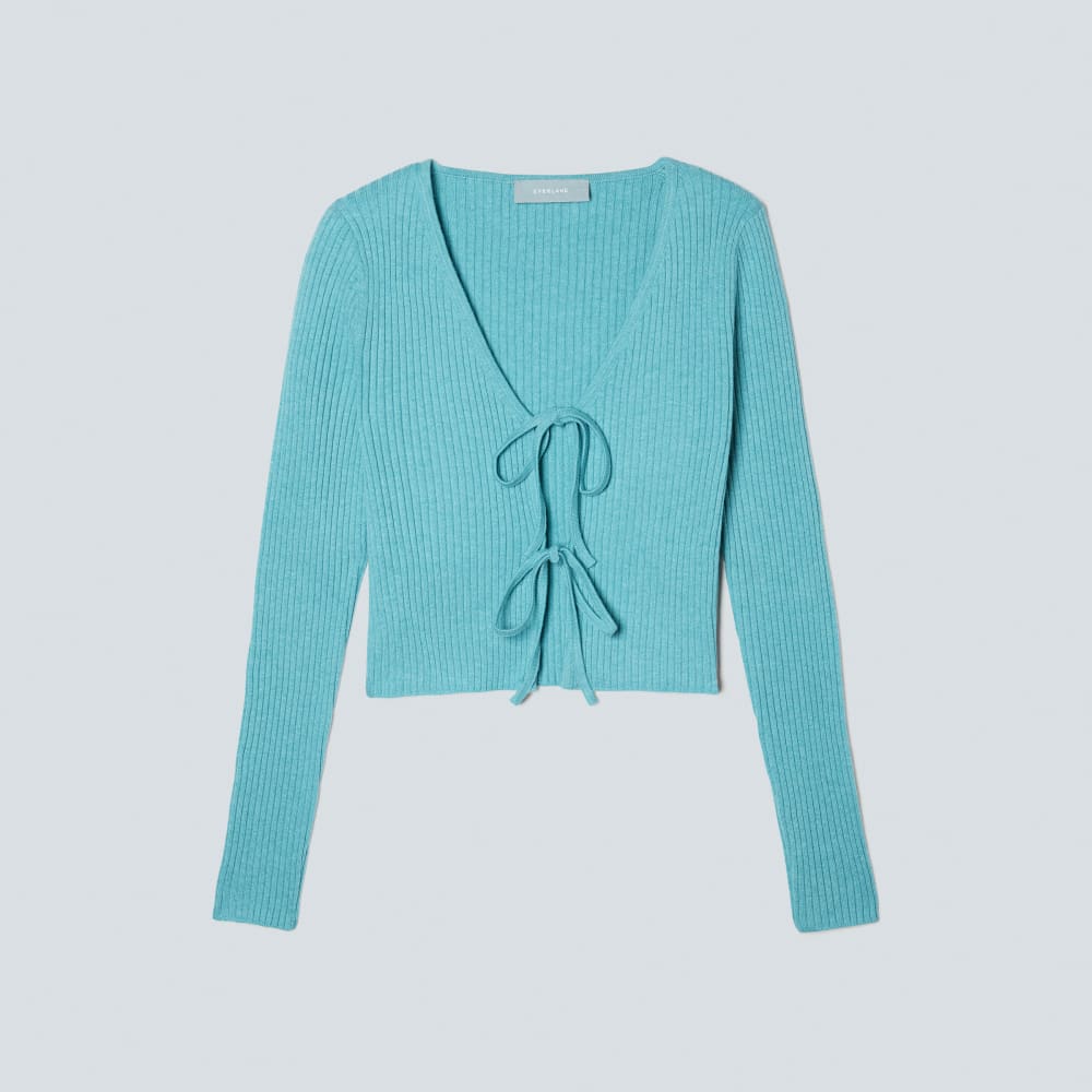 womens-cotton-merino-front-tie-top-deep-turquoise