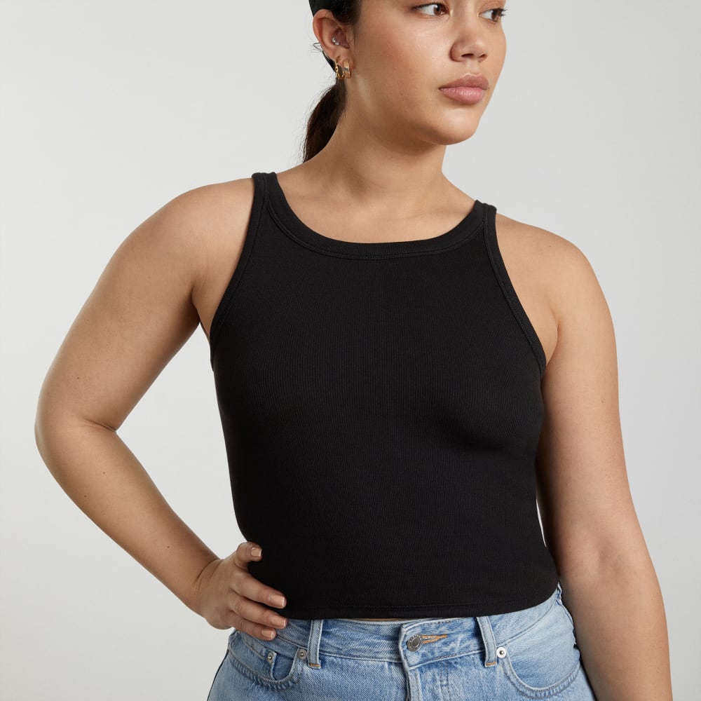 womens-cropped-pima-rib-tank-black