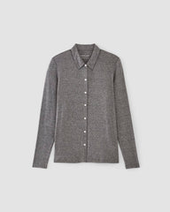 womens-merino-tencel-relaxed-shirt-heather-charcoal | alt