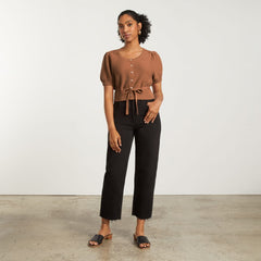 womens-puff-sleeve-sweater-top-tawny-brown