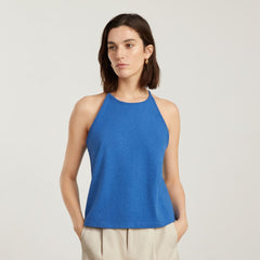 womens-hemp-cutaway-tank-deep-blue | primary
