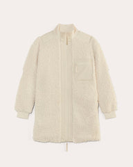 womens-teddy-midi-zip-liner-jacket-birch | alt