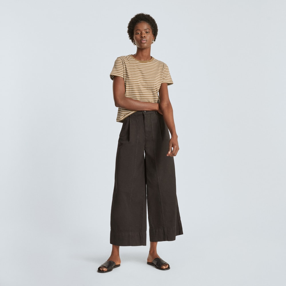 womens-organic-cotton-box-cut-tee-olive-tan-stripe