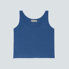 womens-naia-ripple-tank-deep-blue