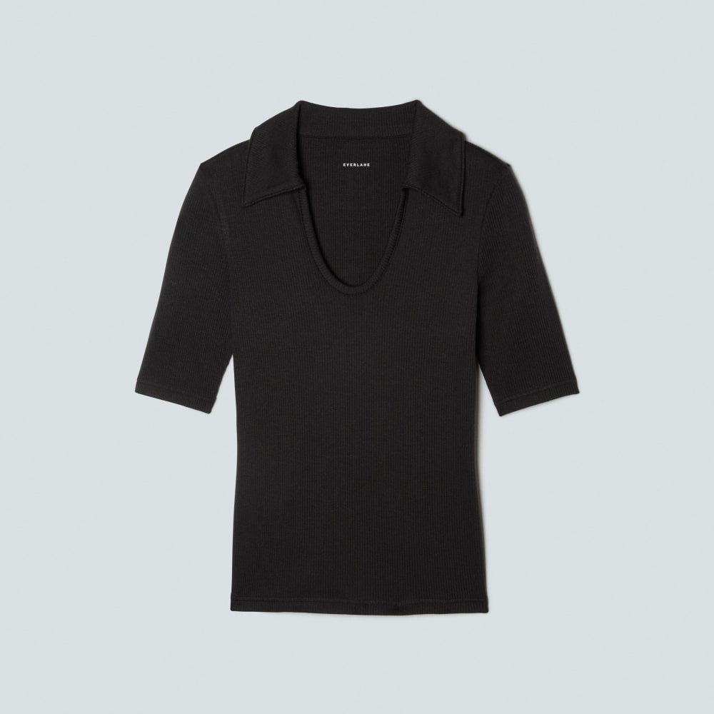womens-super-soft-short-sleeve-polo-blank