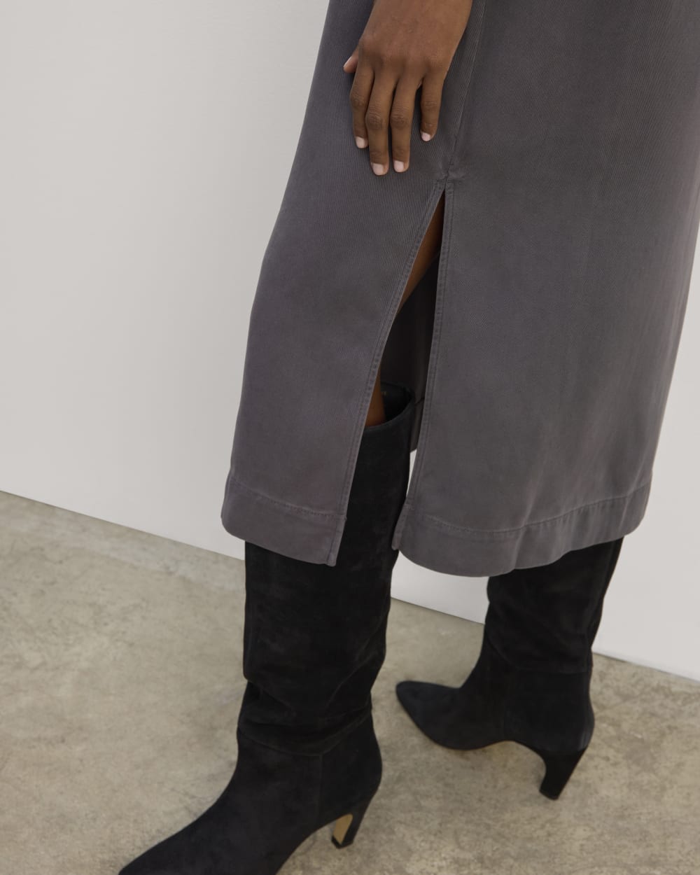 womens-tencel-muscle-tee-dress-graphite