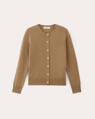 womens-cashmere-classic-crew-cardigan-tigers-eye | alt