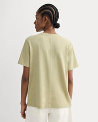 womens-slouchy-v-tee-cotton-linen-eucalyptus