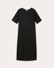 womens-tencel-muscle-tee-dress-black | alt