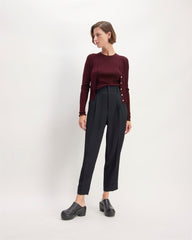 womens-ultrafine-merino-ribbed-cardigan-burgundy
