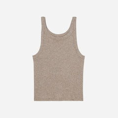 womens-cropped-pima-rib-tank-hthr-mcha | alt