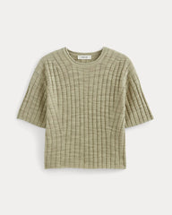 womens-oversized-tee-in-cotton-linen-eucalyptus | alt