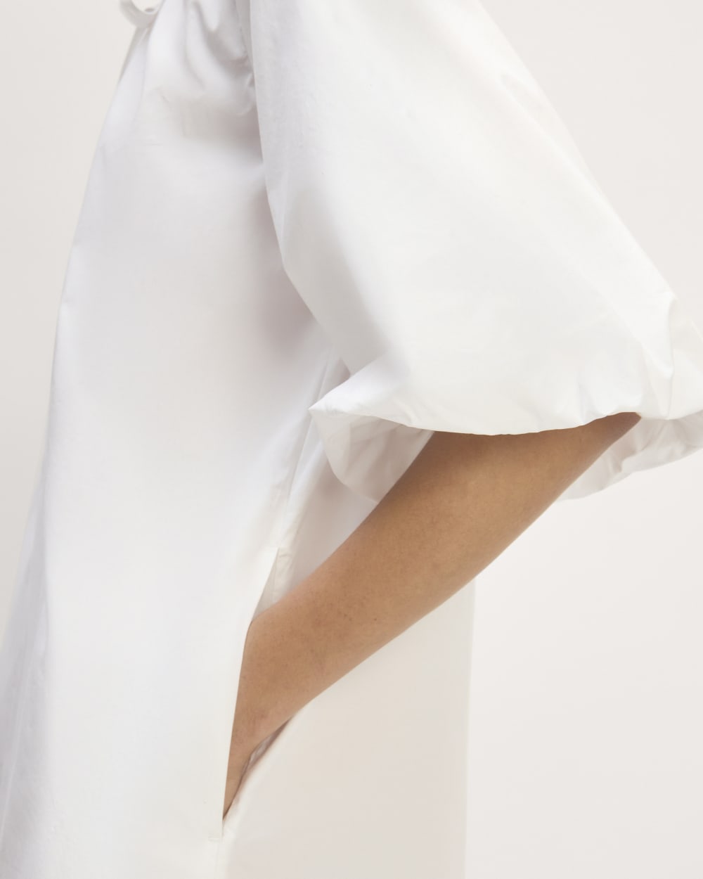womens-supima-puff-sleeve-dress-white