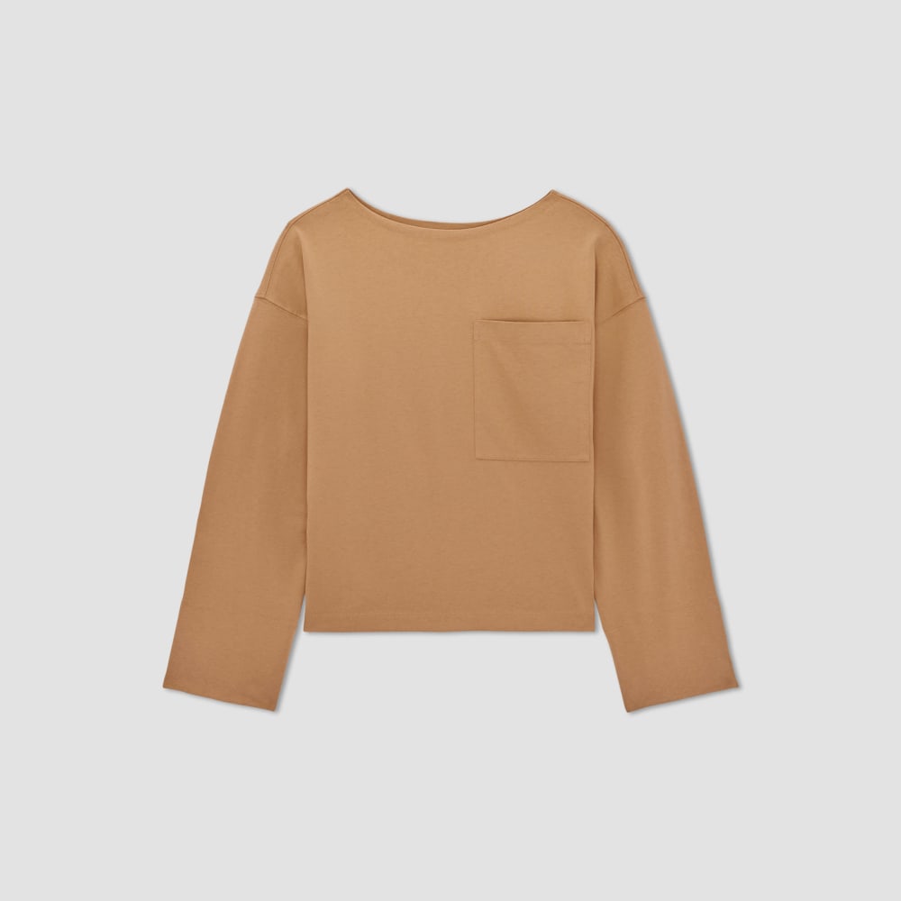 womens-premium-wt-oversized-pocket-tee-caramel | alt