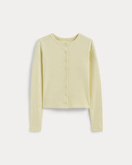 womens-selfie-cardigan-light-yellow | alt