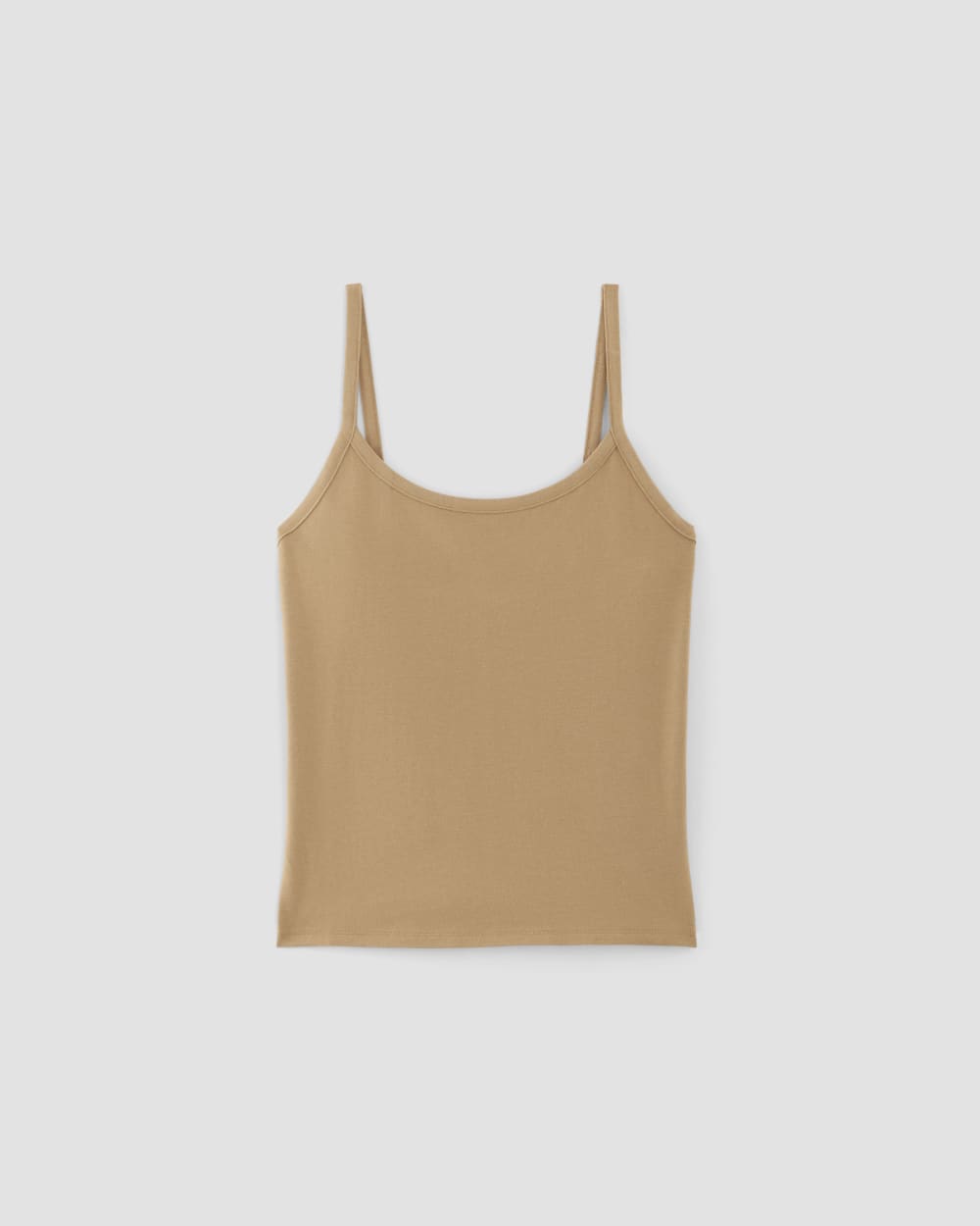 womens-supima-spaghetti-strap-cami-tigers-eye | alt