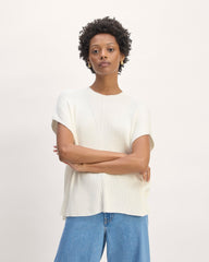 womens-cotton-knit-caftan-top-bone | primary