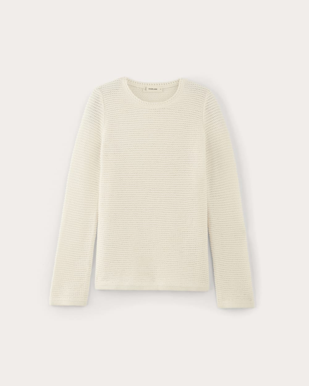 womens-organic-cotton-open-stitch-crew-bone | alt