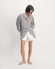 womens-gauze-oversized-shirt-white-black
