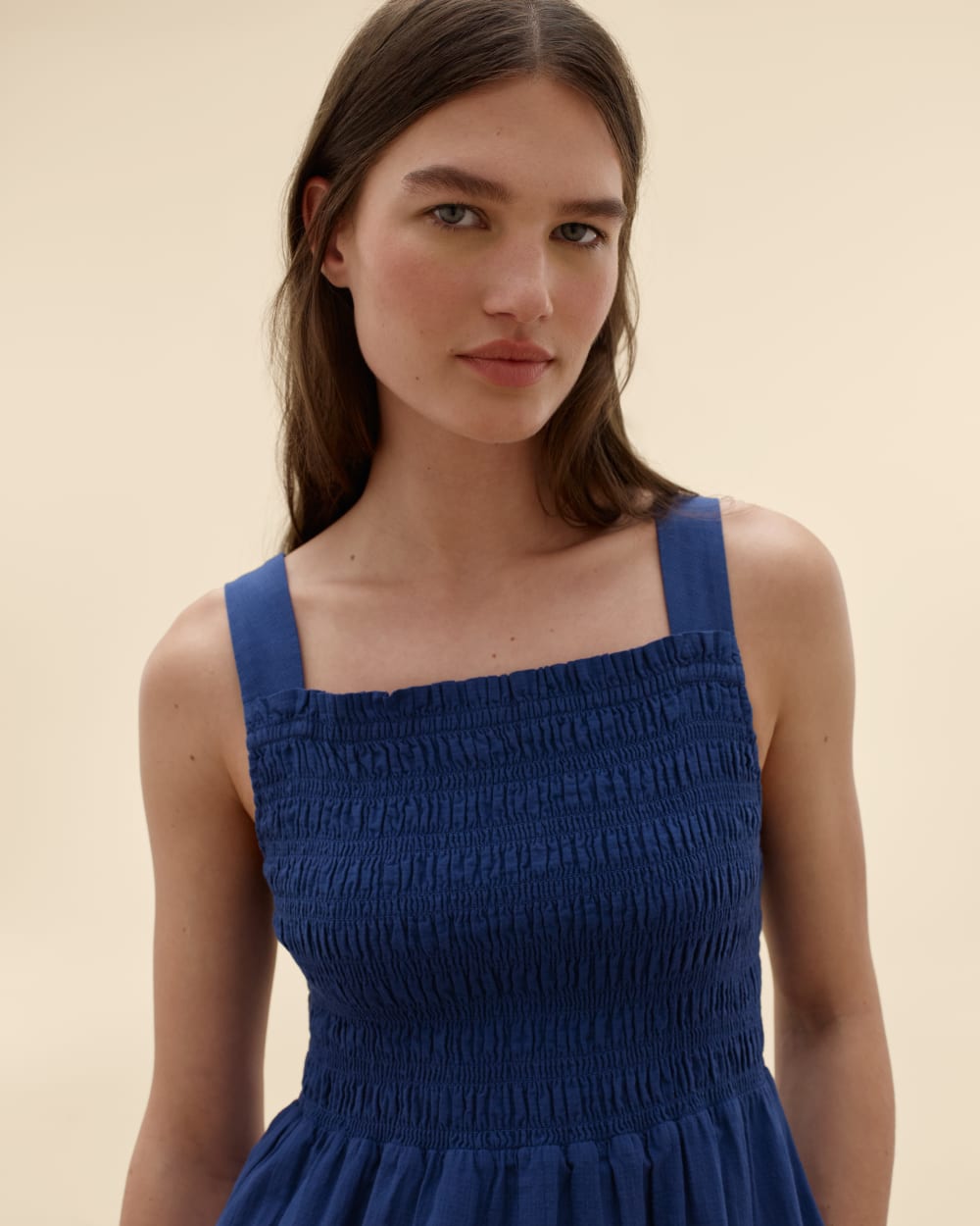 womens-gauze-smock-dress-mazarine-blue