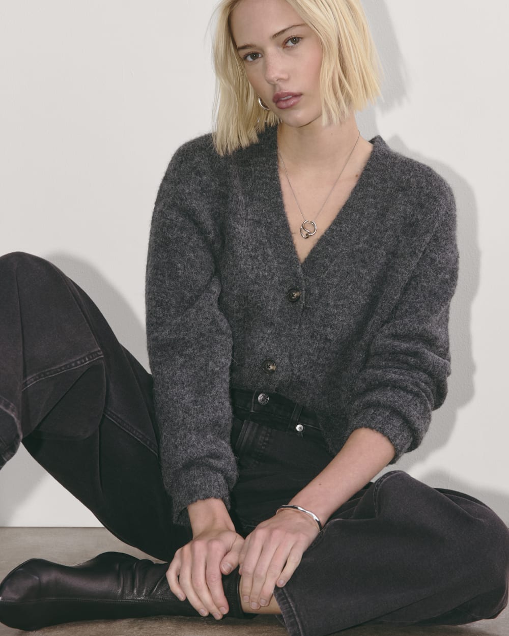 womens-alpaca-boxy-v-cardigan-dark-charcoal