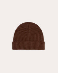 mens-cashmere-rib-beanie-2-dark-mahogany | alt