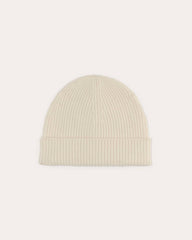 womens-cashmere-rib-beanie-2-bone | alt