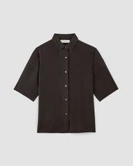 womens-tencel-oversized-ss-shirt-black | alt