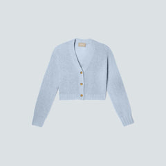 womens-alpaca-v-neck-cropped-cardigan-mist | alt