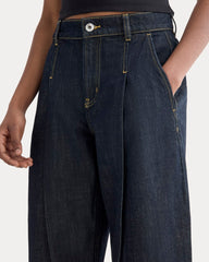 womens-high-rise-pleated-jean-dark-indigo