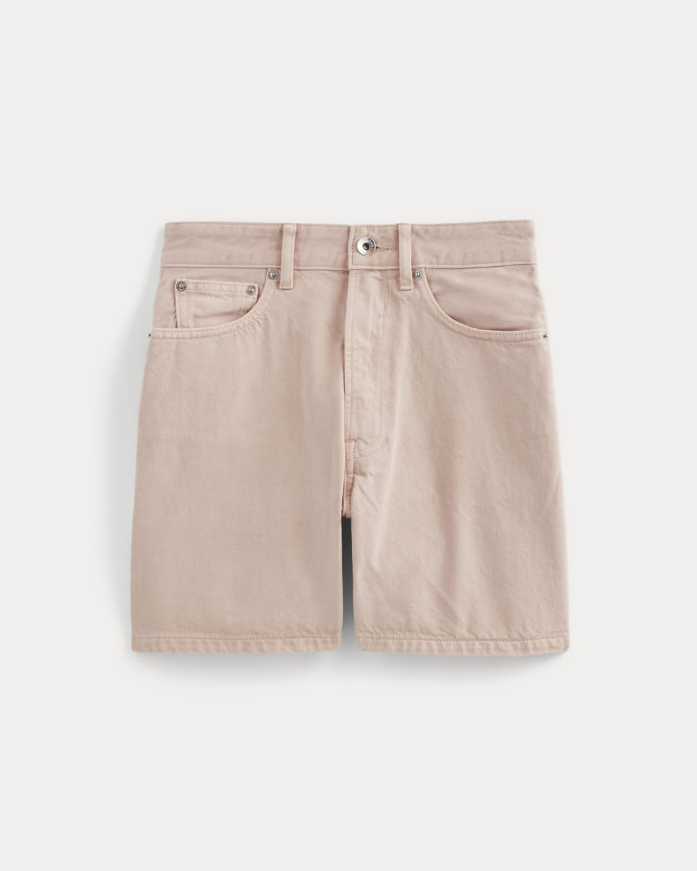 womens-a-line-denim-short-garment-dyed-pink | alt