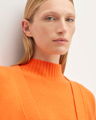 womens-merino-wool-cardigan-orange