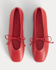 womens-leather-keyhole-flat-classic-red