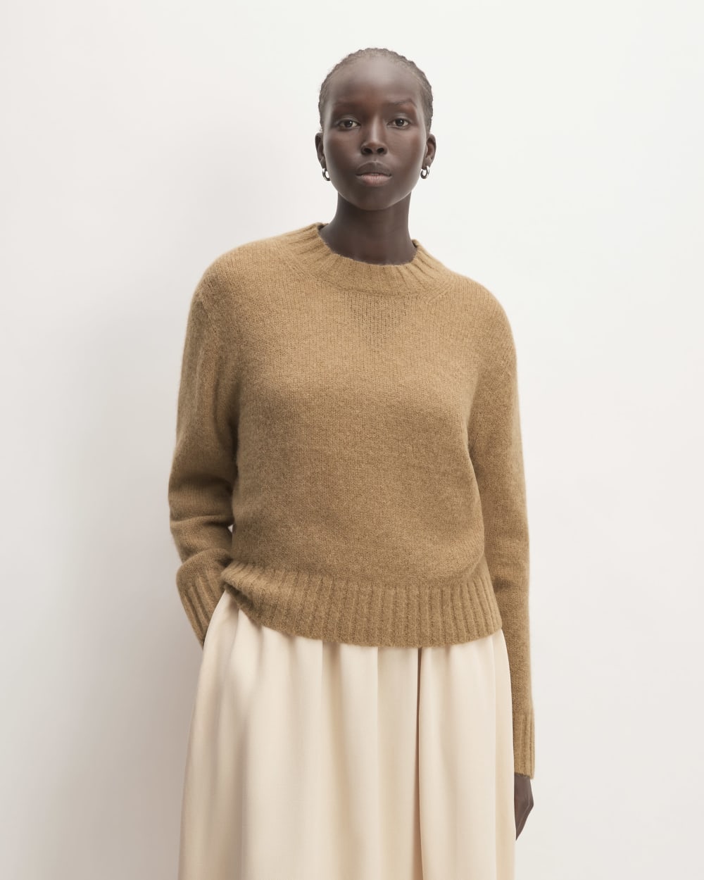 womens-alpaca-cropped-crewneck-sweater-tigers-eye-brown | primary