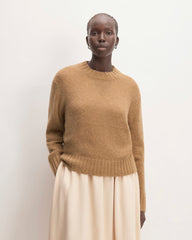 womens-alpaca-cropped-crewneck-sweater-tigers-eye-brown | primary