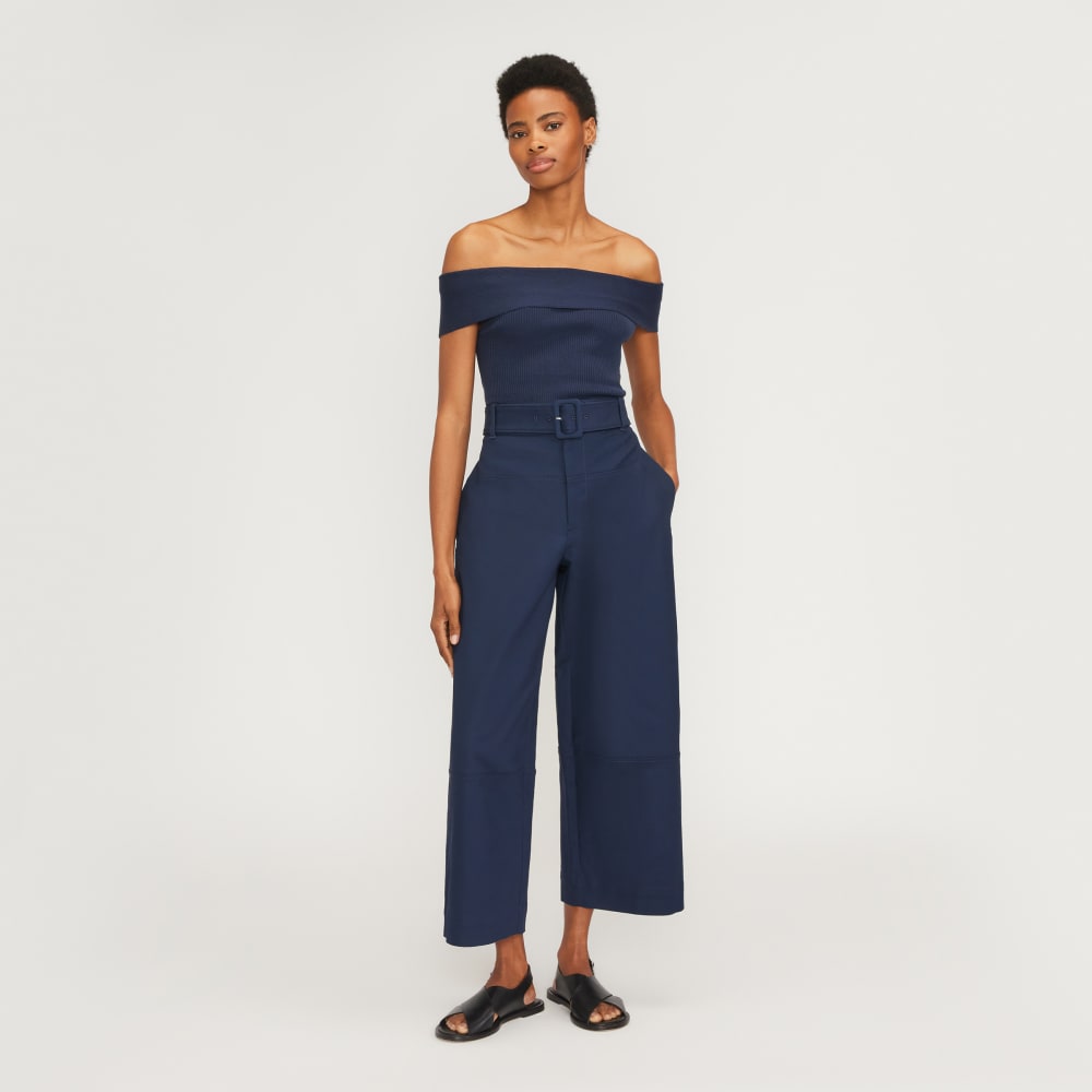 womens-ribbed-cotton-off-shoulder-top-navy