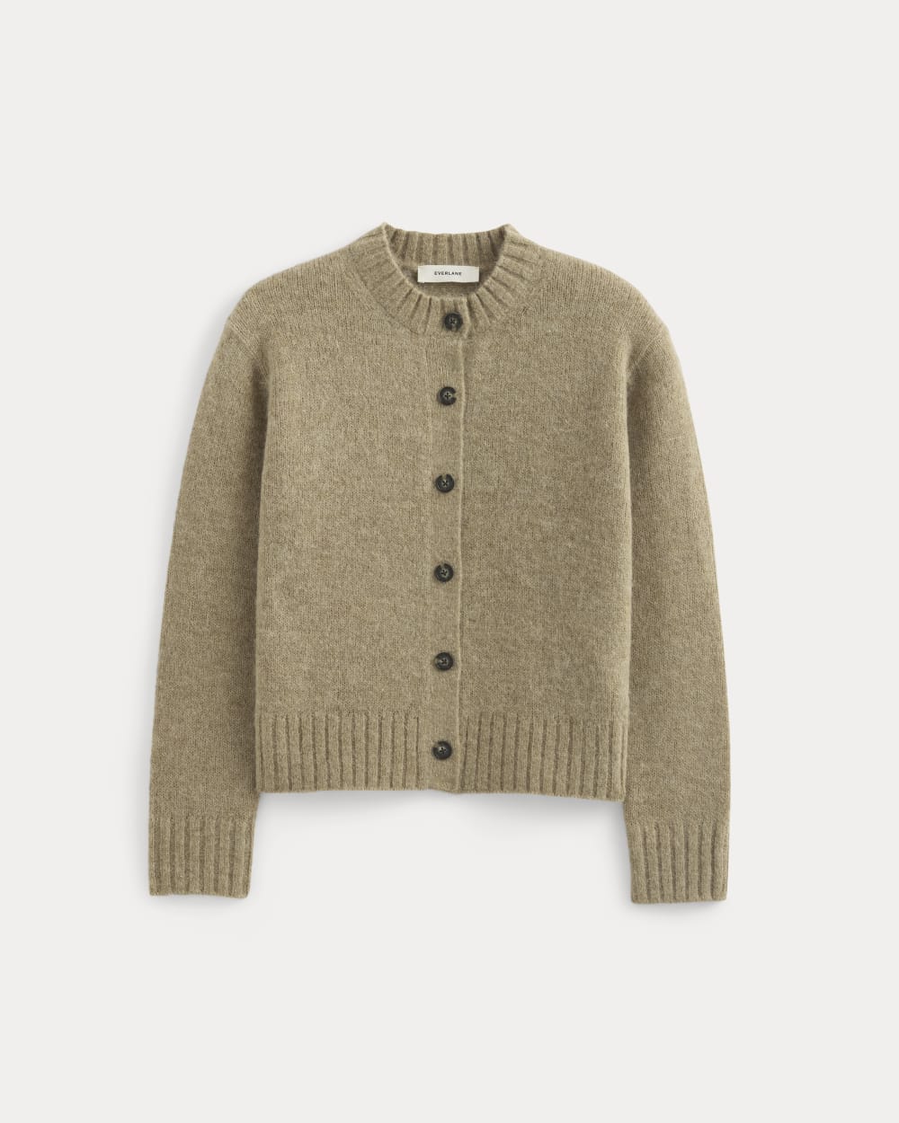 womens-crew-cardigan-in-alpaca-dark-heathered-camel | alt