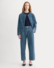 womens-high-rise-pleated-jean-mid-indigo | primary