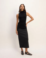 womens-viscose-mock-neck-tank-top-black