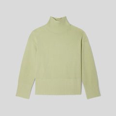 womens-recashmere-oversized-turtleneck-seafoam-green | alt
