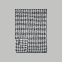 unisex-alpaca-patterned-scarf-light-hthr-grey-dark-charcoal-buffalo-check | primary